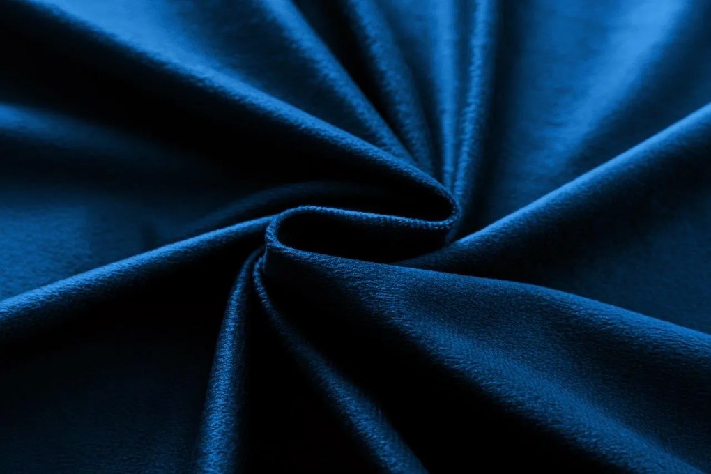 Draperie din catifea Culoare albastru regal, VELVET 140x250 cm Agatat: Rejansa