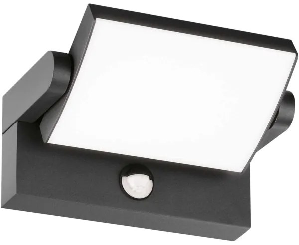 Aplică LED de exterior cu senzor Ideal Lux LED/20,5W/230V antracit