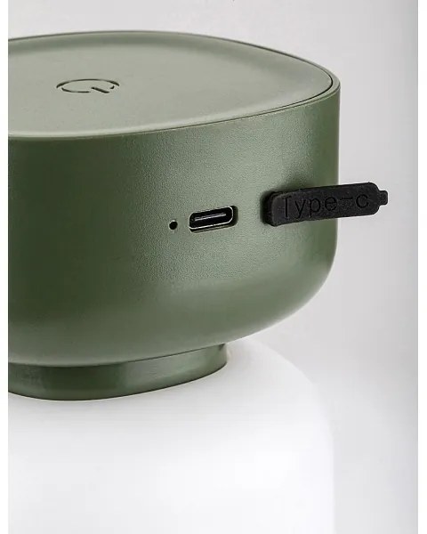 Lampă LED tactilă reîncărcabilă dimabilă de masă de exterior Rabalux 77144 FUNES LED/3W/5V IP44 verde