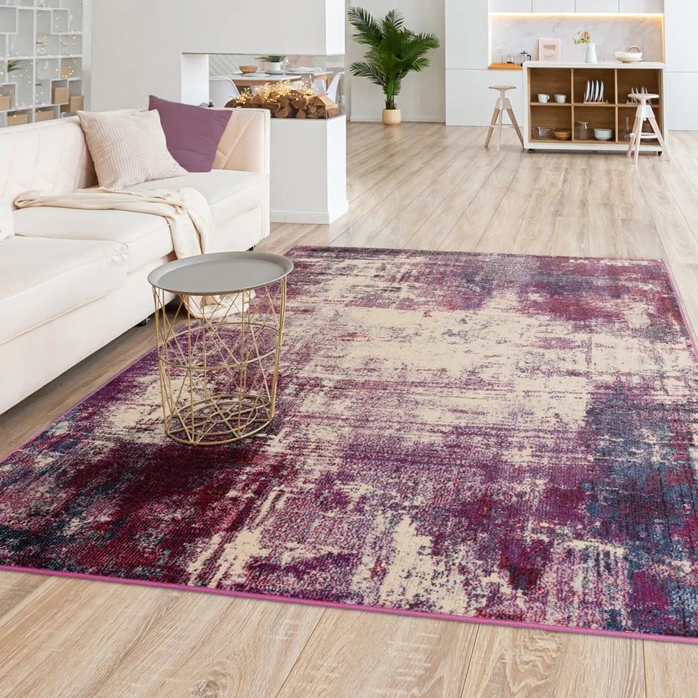 Covor mov 120x170 cm Colores cloud – Asiatic Carpets