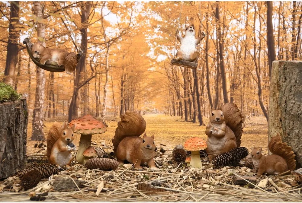 Statuetă de grădină din polirășină Squirrel – Esschert Design