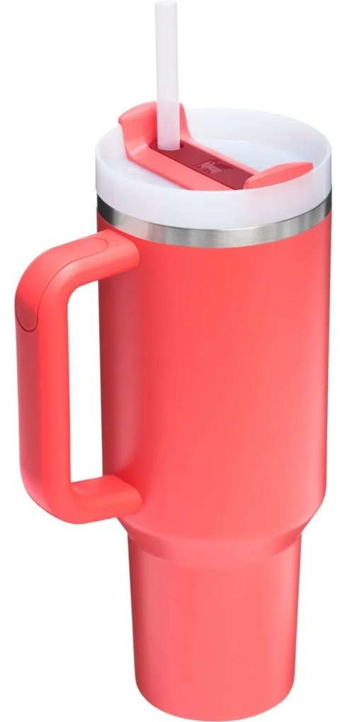 Cana termică Stanley Quencher H2.O FlowStateTumbler 1180 ml Hot Coral