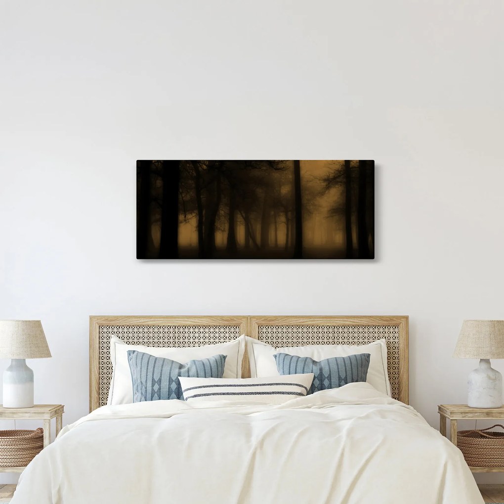 Tablou - Pădurea întunecată (120x50 cm)