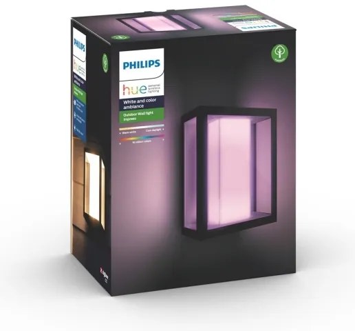 Philips 17430/30/P7 - Lampă LED RGBW Hue IMPRESS exterior 2x8W IP44