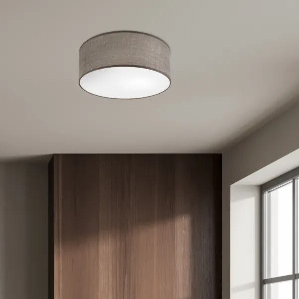 Plafonieră SIRJA, 1xE27/15W/230V, Ø 35 cm, maro