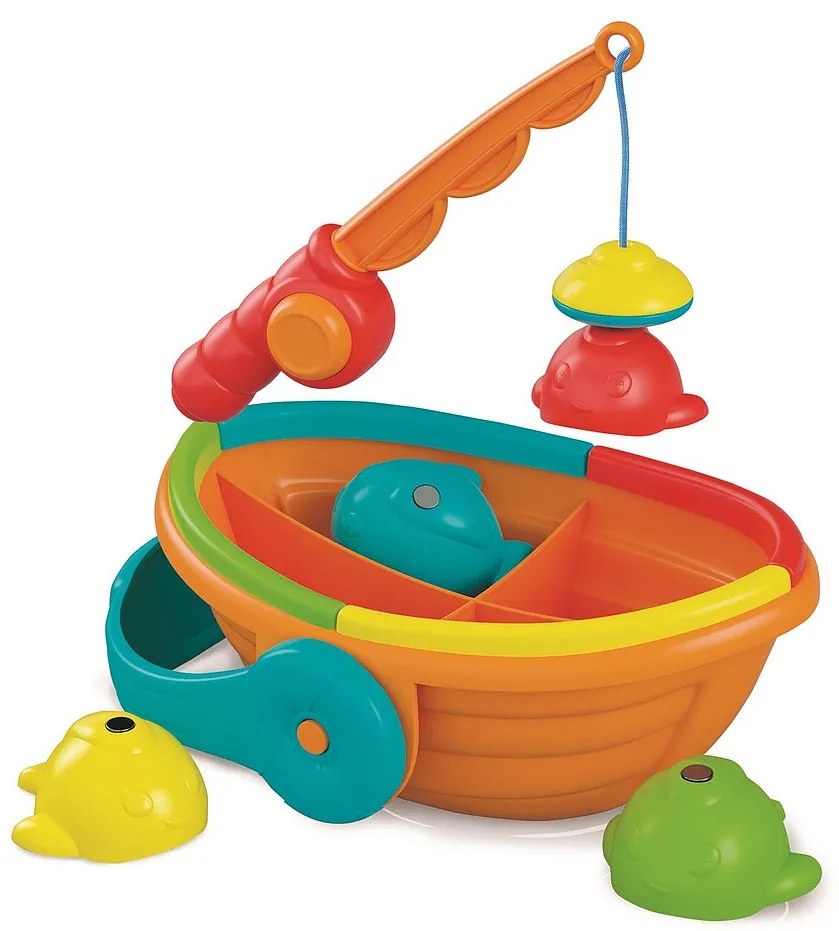 Pește Boat Joc de pescuit colorat pentru bebeluși Clementoni