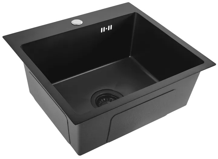 Chiuveta inox Leo 50 negru