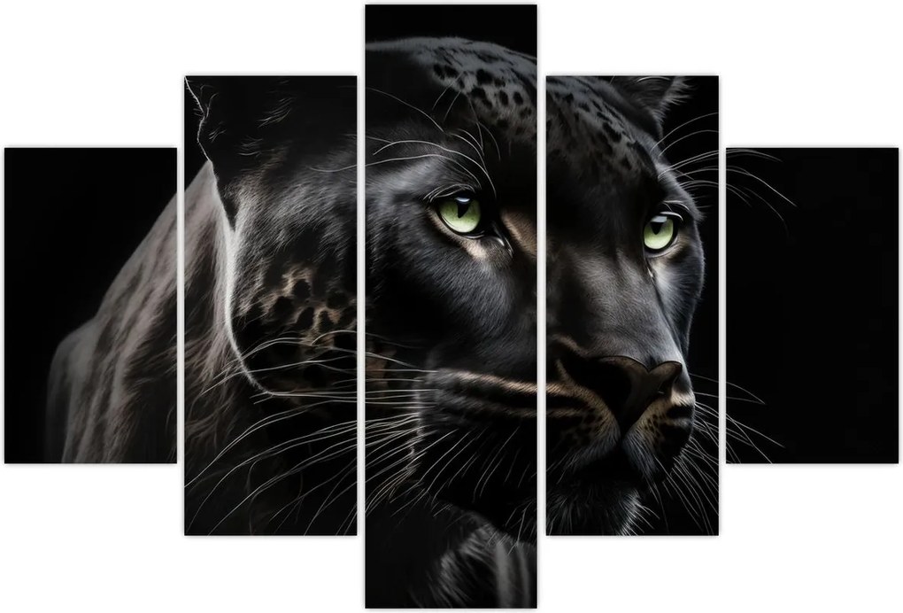 Tablou - Pantera Neagră (150x105 cm)