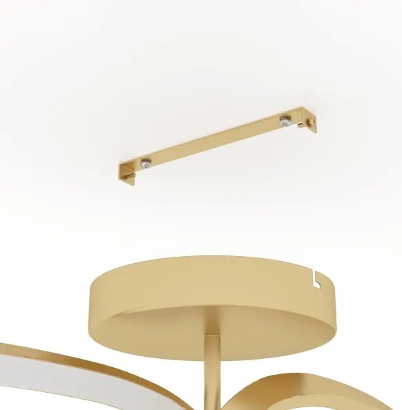 Lustră LED dimabilă aplicată Eglo 390204 LODOSA LED/25W/230V 3000K