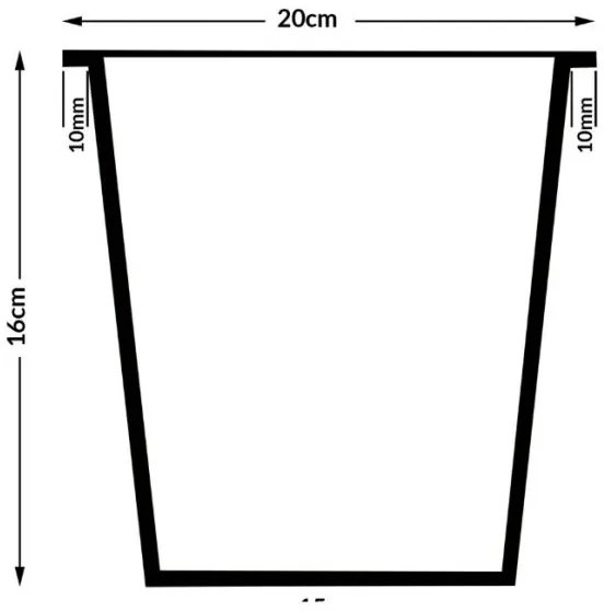 Deuba Ghiveci cu flori - 95 x 27 x 60 cm - negru