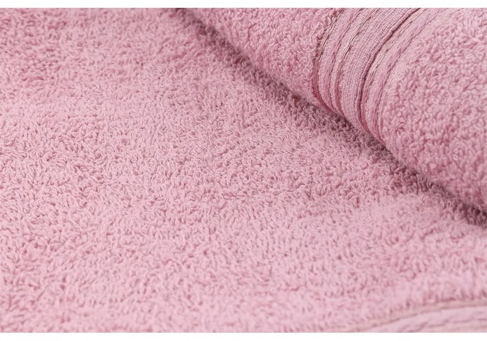 Prosoape de baie roz 2 buc. din bumbac Dora – Foutastic