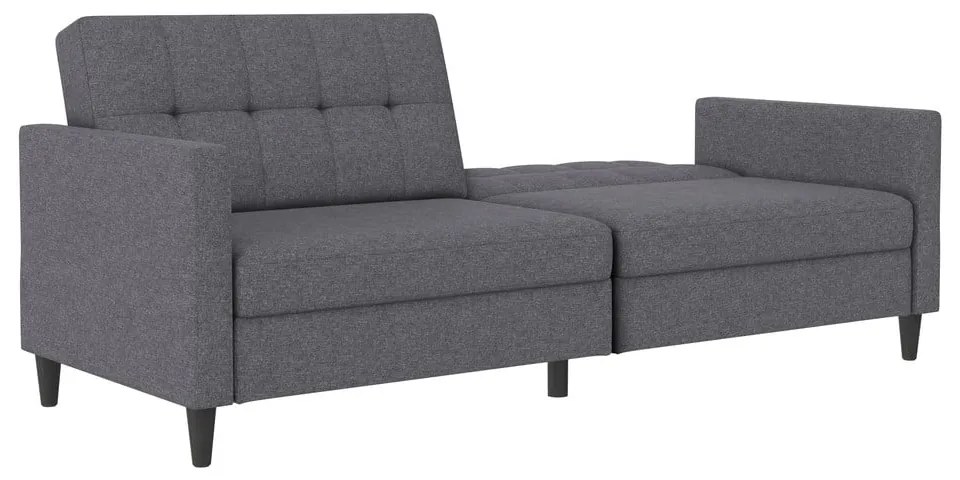 Canapea gri extensibilă 203 cm Hartford – Støraa