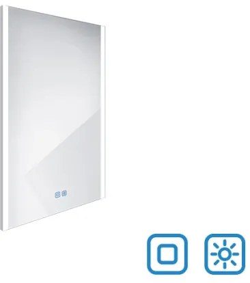 NIMCO ZP 11001VX - Oglindă LED pentru baie cu iluminare 3000-6500K, 70x50 cm, IP44