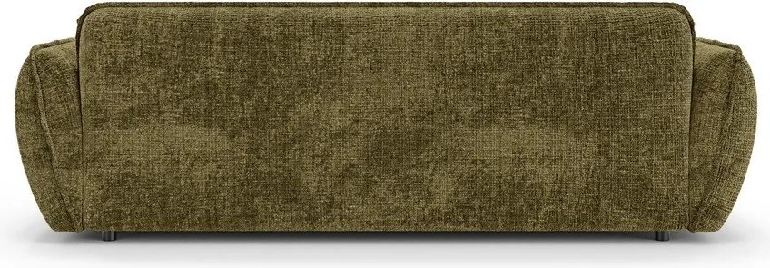 Canapea verde cu tapițerie din chenille 250 cm Nelia Big – Ropez