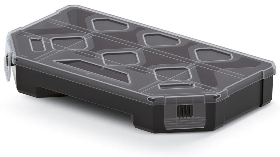 Organizator 24,3 x 14,2 x 4 cm, separatoare, negru