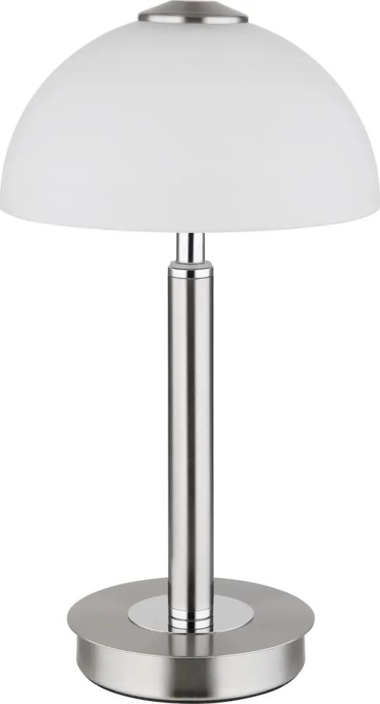 Globo 21953N - Lampă de masă LED reglabilă cu control tactil ULDIN LED/7W/230V 3000K crom mat
