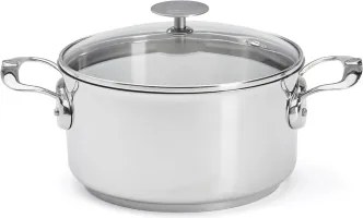De Buyer 3427.20 - Oală MILADY cu capac, 20 cm, inox