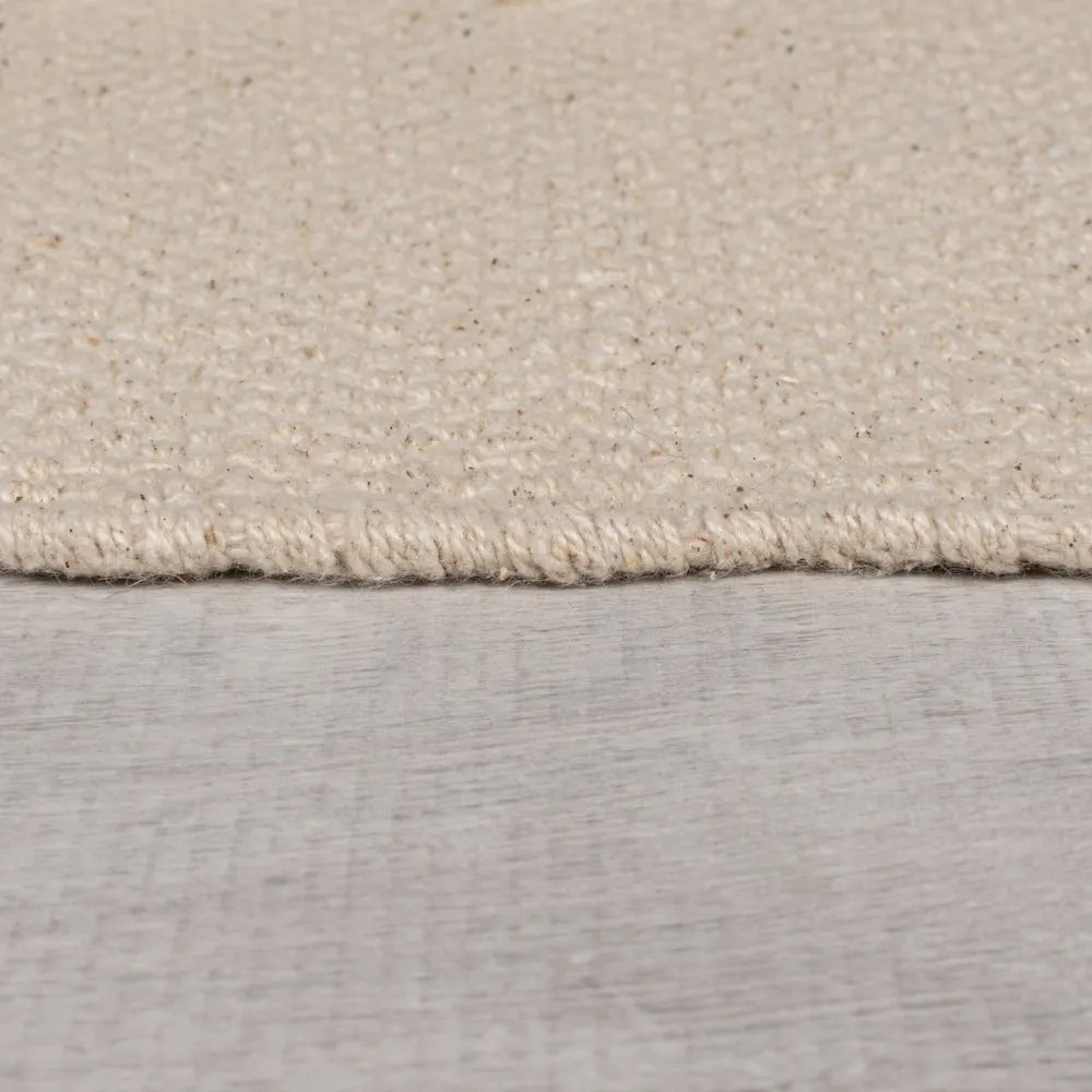 Covor bej din bumbac 160x230 cm Tessa Diamond – Flair Rugs