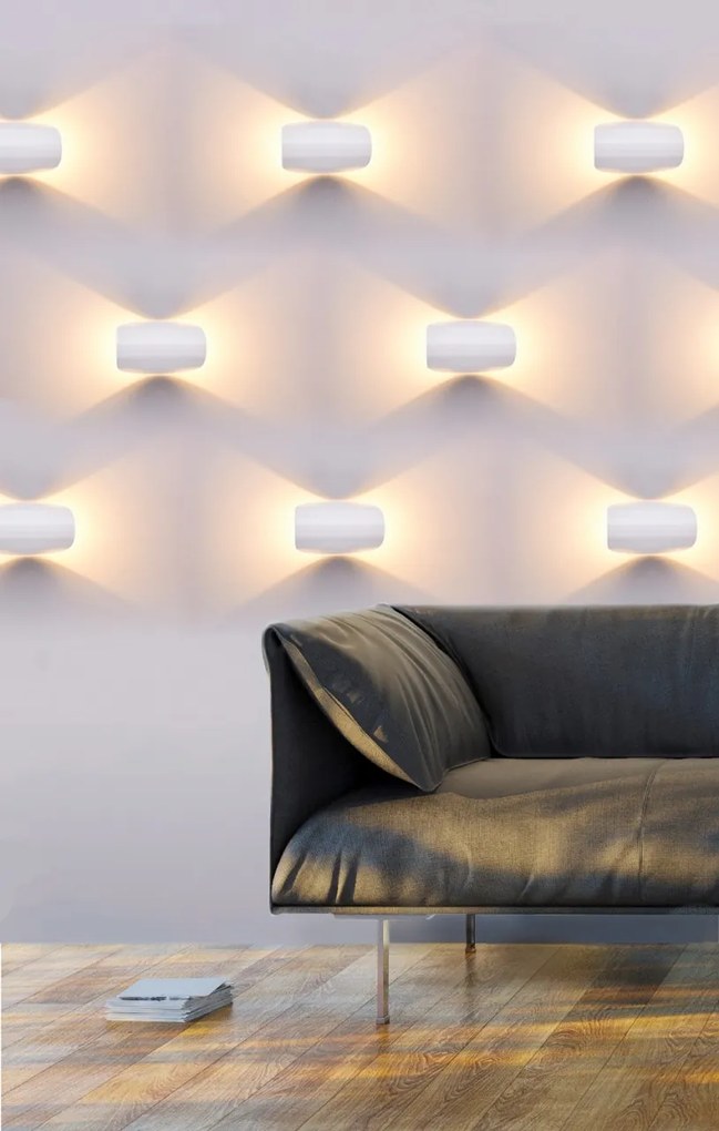 Aplica LED directionabila cu lumina ambientala IP44 Ceres neagra