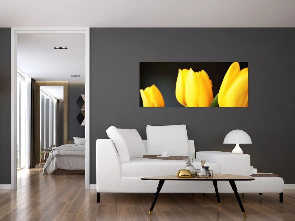 Tablou cu lalele (120x50 cm)