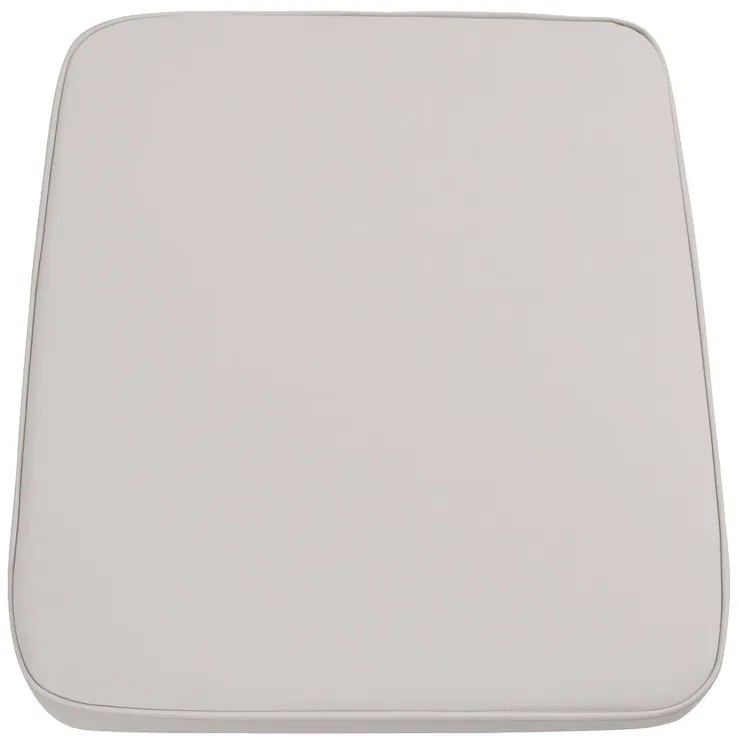 Perna de scaun pentru exterior VIREON 44x45 cm, crem