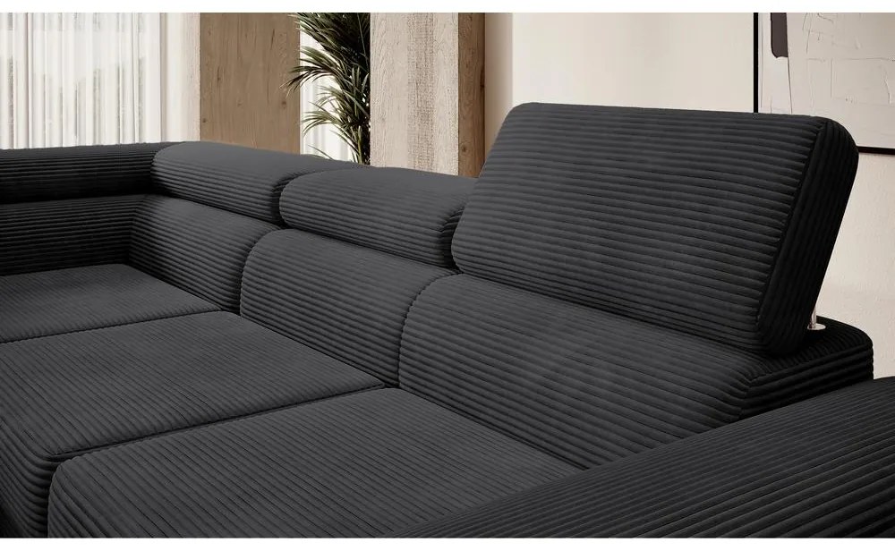 Colțar Stiletto (S) (negru + argintiu). 1099688
