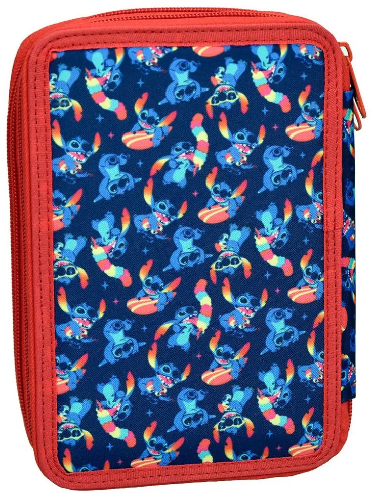 Disney Lilo și Stitch Chillin' penar plin, cu două etaje