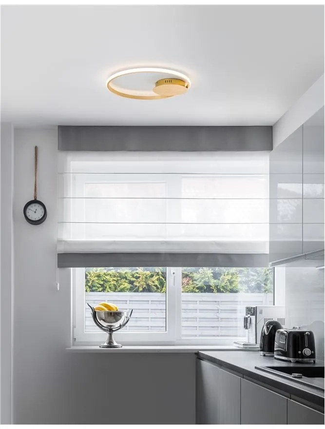 Lustra LED aplicata design modern circular FULINE aurie NVL-9348071