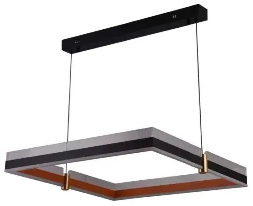 Lustră LED dimabilă pe cablu LED/100W/230V 3000-6500K + telecomandă