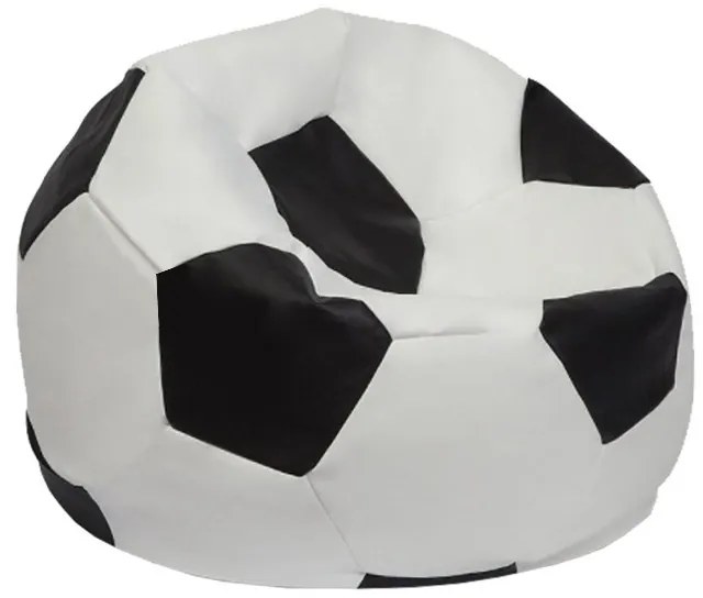 Fotoliu puf Foot (Negru + Alb). 1073189