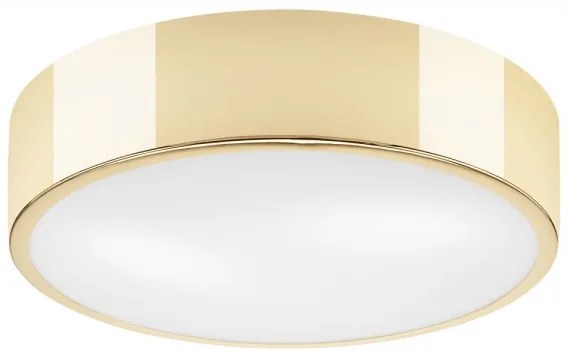 Plafonieră DANTE 2xE27/60W/230V d. 36 cm aurie