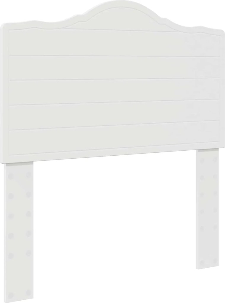 vidaXL Tăblie cap Alb 80 cm Lemn compozit