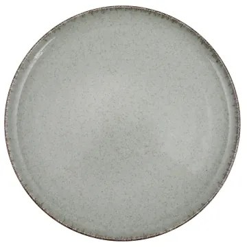 Set veselă 24 piese, verde, din porțelan