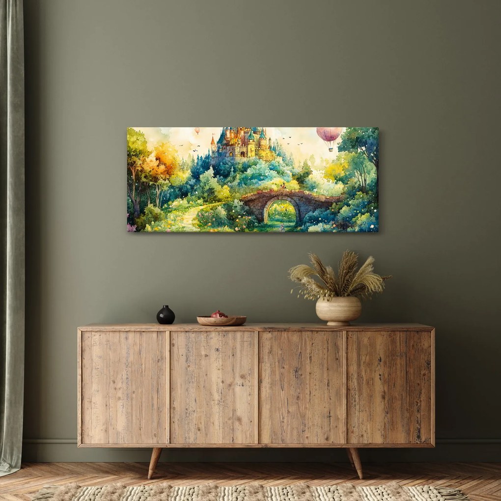 Tablou - Castel de Poveste (120x50 cm)