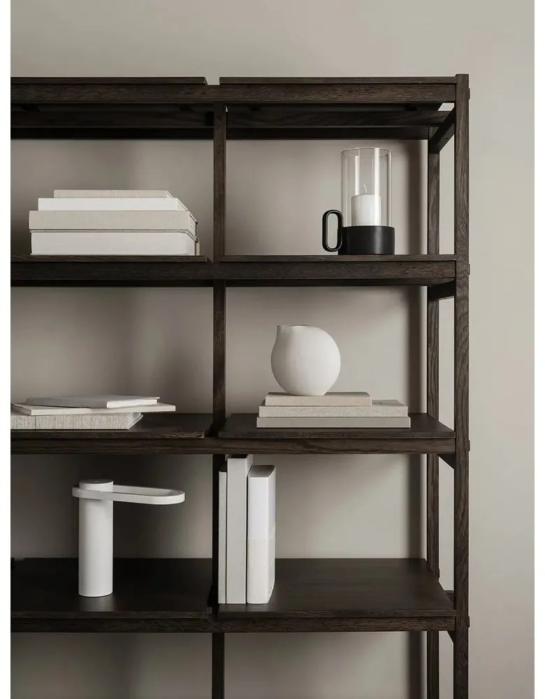 Vază gri deschis din porțelan (înălțime 14 cm) Nona – Blomus