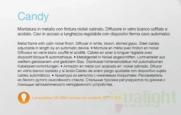 Pendul modern diametru 40cm Candy SP1 D40 086736