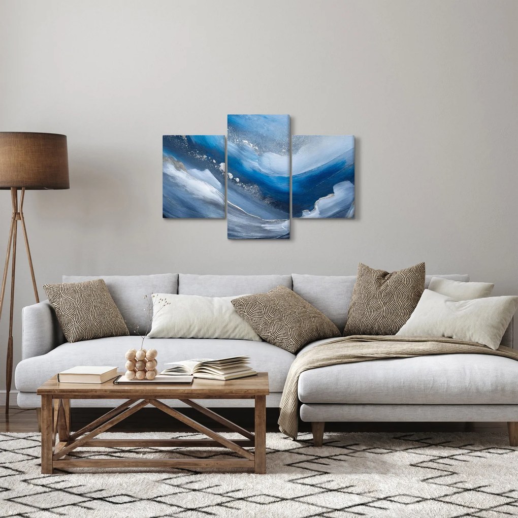 Tablou - Abstractizarea oceanului (90x60 cm)