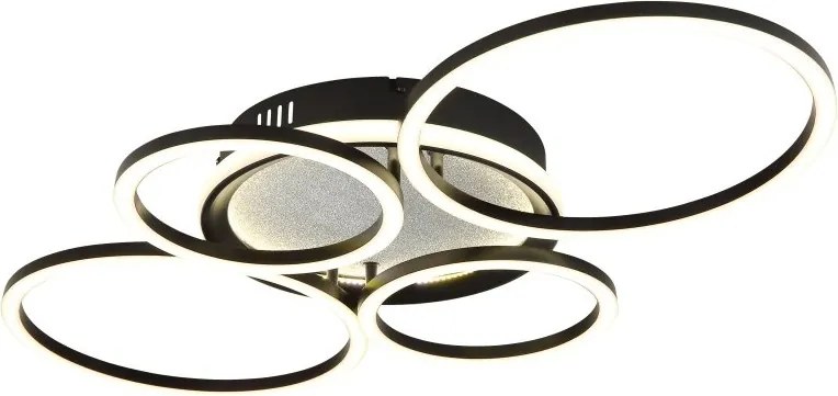 Lustra aplicata tavan design circular LED Alvis