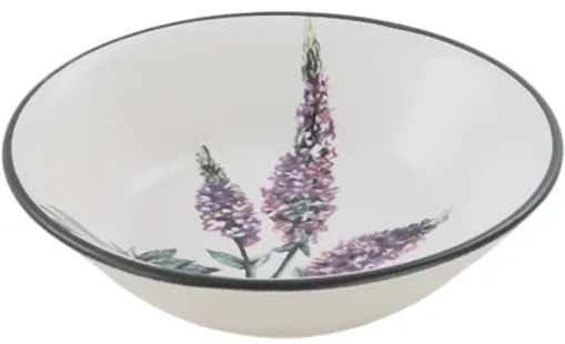 Set de 6 farfurii adânci din gresie ceramică Herbal 18 cm