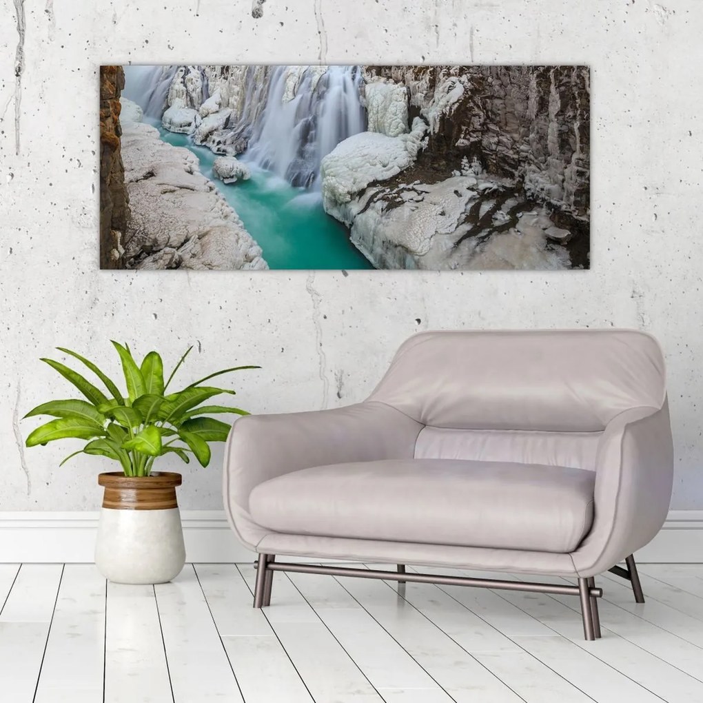 Tablou - Natura islandeză (120x50 cm)