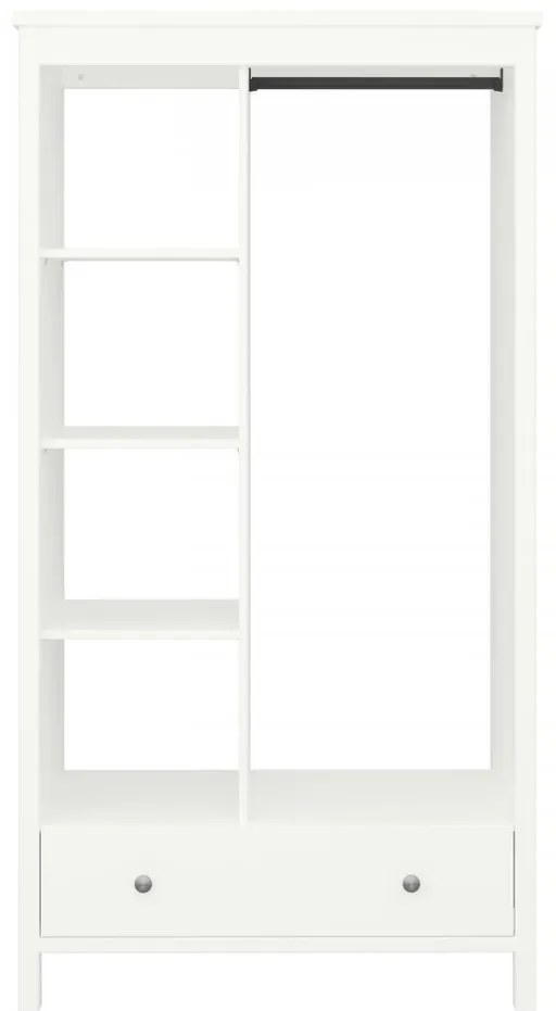 Dulap pentru haine Tuan deschis, alb