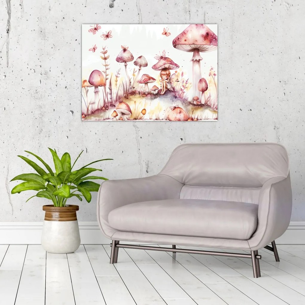 Tablou - Zâna Roz (70x50 cm)