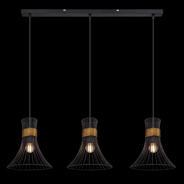 Globo 54814-3H - Lustră pe cablu PURRA 3xE27/60W/230V