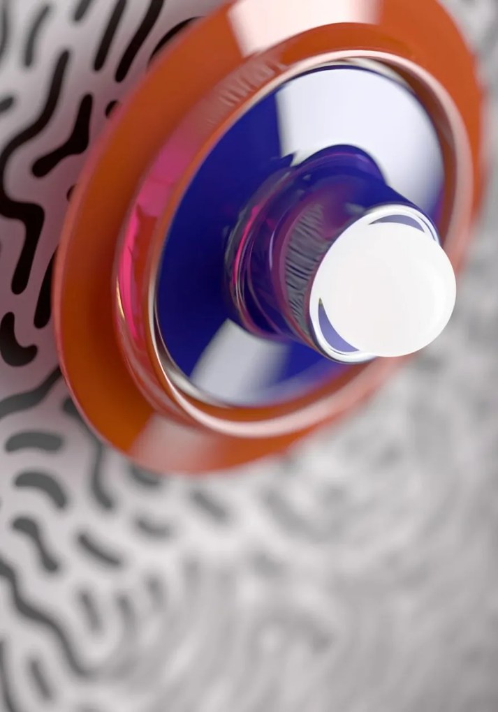 Aplica din ceramica design italian realizata manual Voila