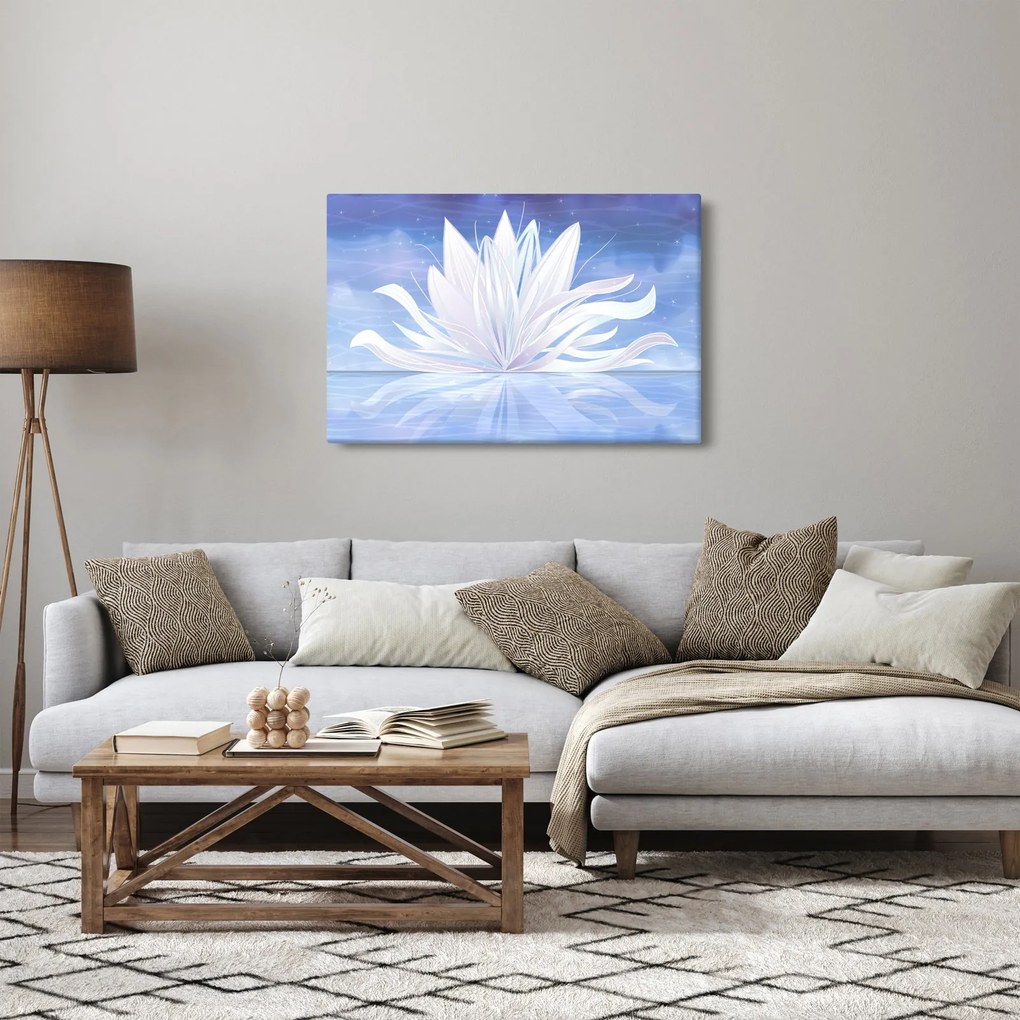 Tablou - Floare de lotus (90x60 cm)