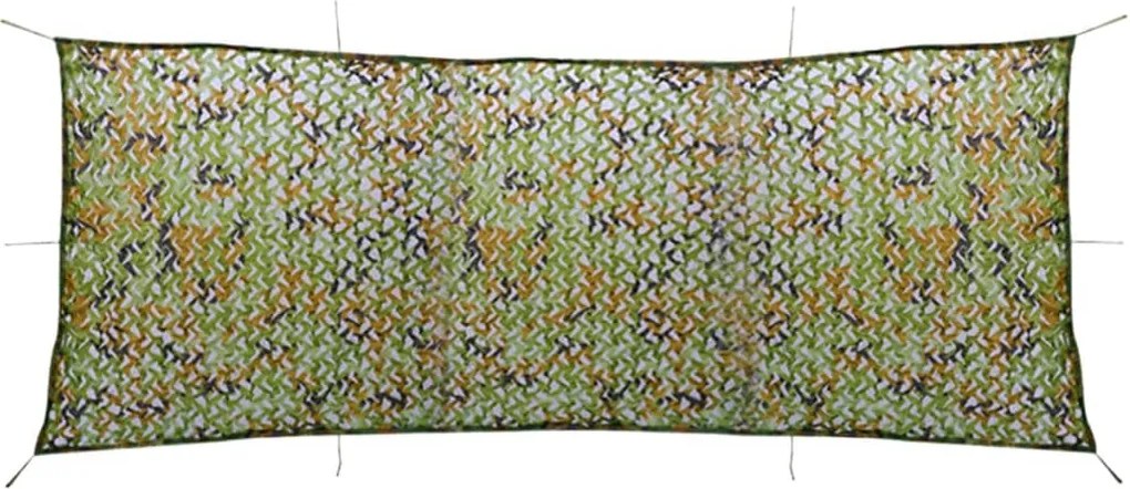 vidaXL Plasă de camuflaj cu geantă de depozitare, 1,5 x 4 m