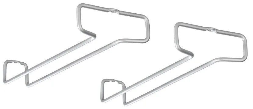 Set 2 suporturi pentru agățat pahare Metaltex