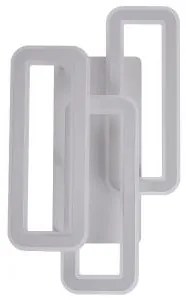 Lustră LED dimabilă aplicată LED/90W/230V 3000-6500K + telecomandă