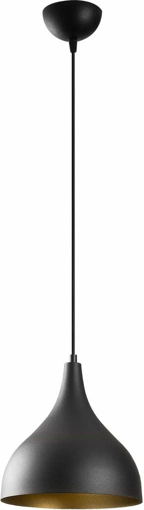 Lustra SAGLAM 3760, negru, metal, 26x40-126 cm