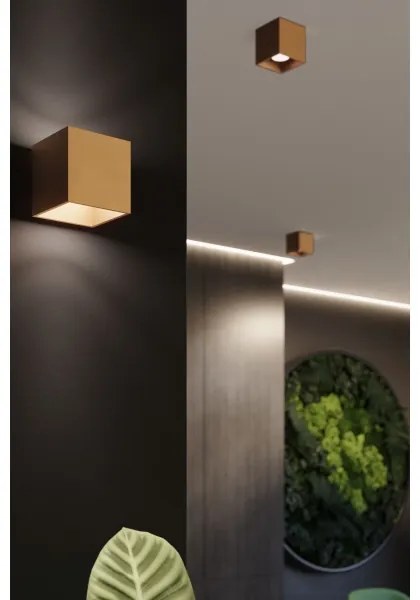 Spot de perete Sollux Sl.1183 QUAD 1xG9/8W/230V auriu